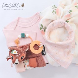 A charming baby girl gift box set.
