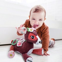 Les Déglingos activity plush toy Melimelos the deer
