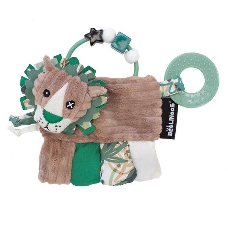 Activity Rattle & Teether Jélékros the Lion
