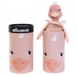 Les Déglingos Simply Pomelos the ostrich in gift box