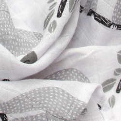 Sloth Bamboo Muslin Swaddle Blanket