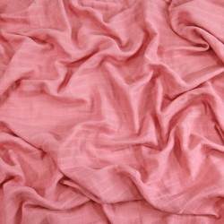 Vintage Pink Bamboo Muslin Swaddle Blanket