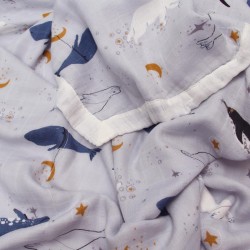 Arctic All-Seasons Bamboo Muslin Blanket