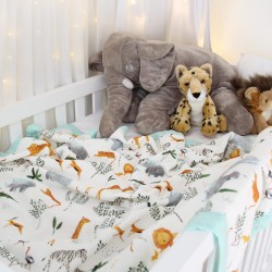 Safari All-Seasons Bamboo Muslin Blanket