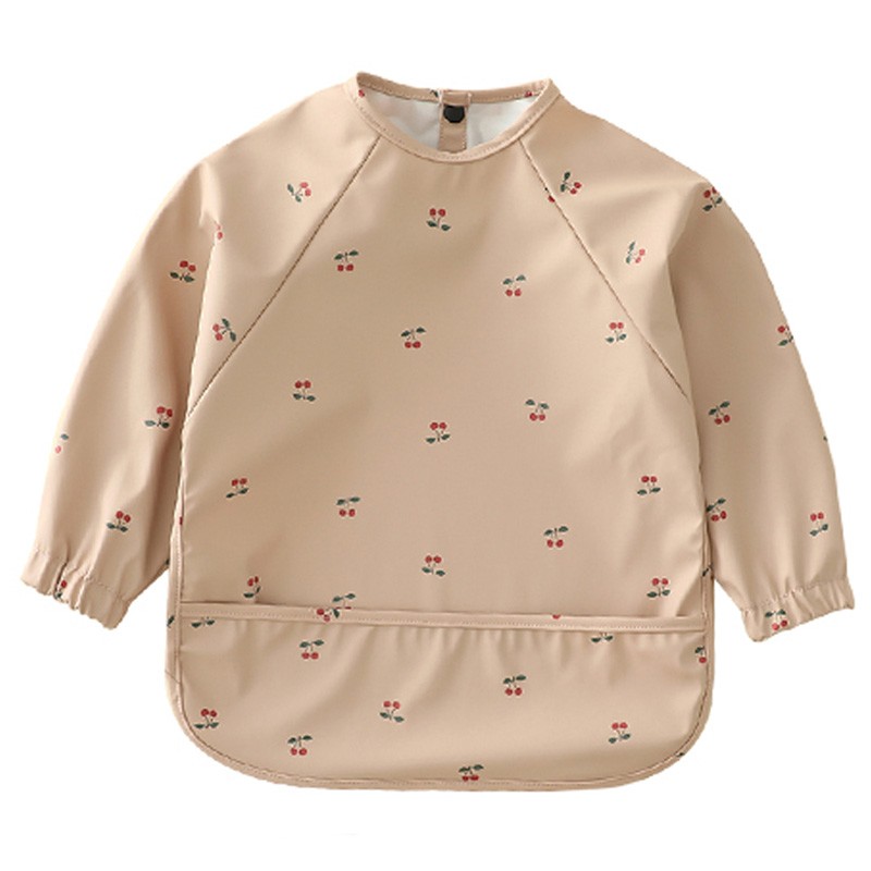 Waterproof Apron Bib Cherry