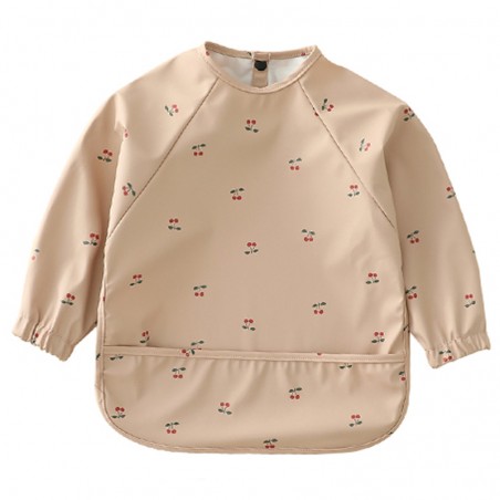 Waterproof Apron Bib Cherry