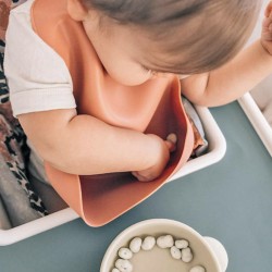 Silicone Pocket Bib Sunshine
