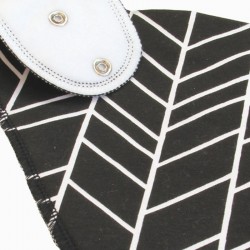 Organic Cotton Bandanna Bib Herringbone