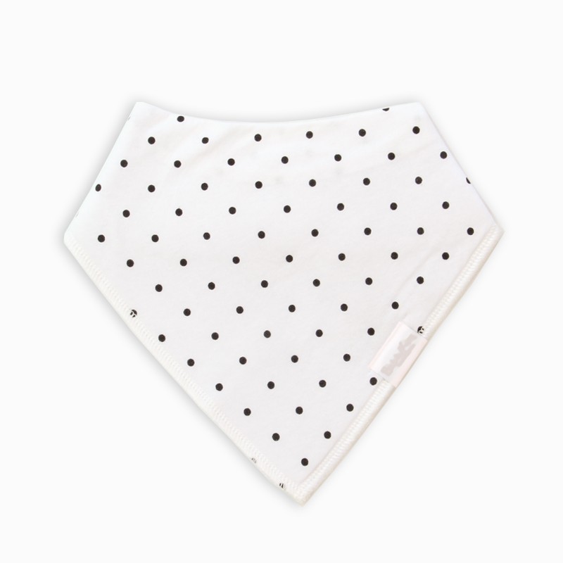 Organic Cotton Bandanna Bib Dots