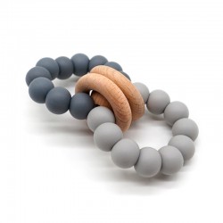Teething Ring Grey