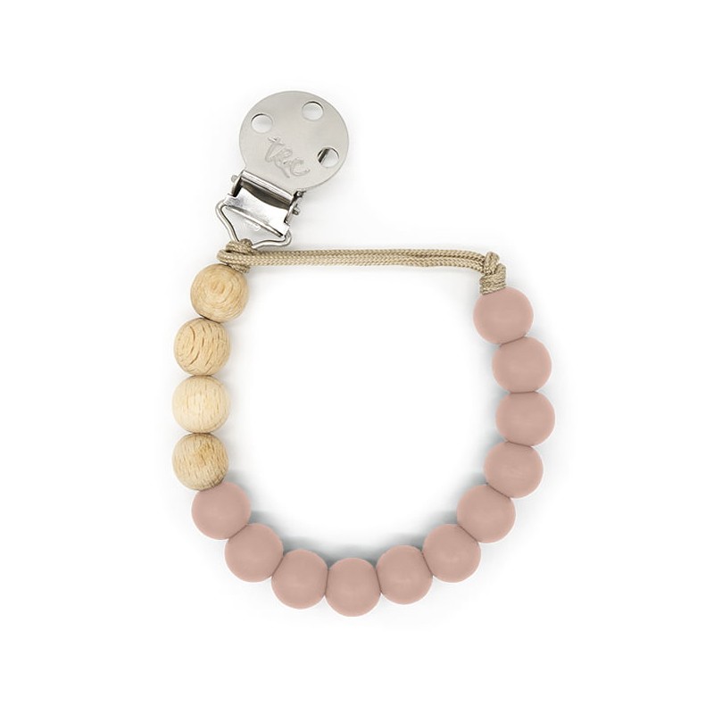 Pacifier Clip Vintage Pink