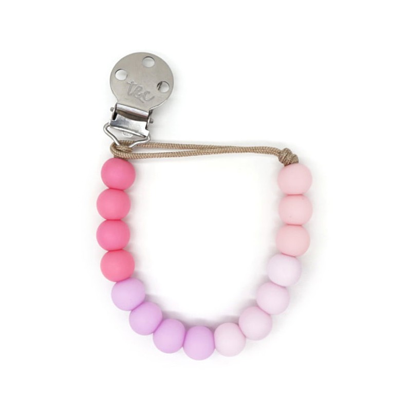 Pacifier Clip Orchid