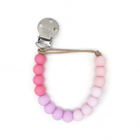 Pacifier Clip Orchid