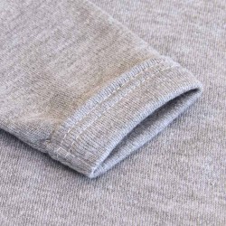 Cotton Footy Romper 0 - 3 Months Grey