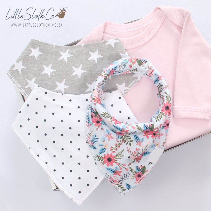 Little Miss Bib Collection Baby Gift Box Set