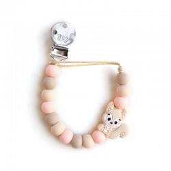 Pacifier Clip Squirrel