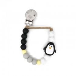 Pacifier Clip Penguin
