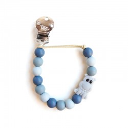 Pacifier Clip Hippo