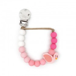 Pacifier Clip Flamingo
