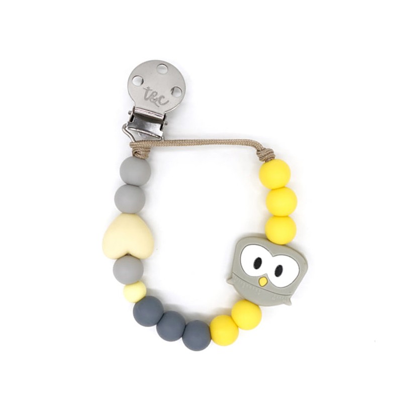 Pacifier Clip Owl
