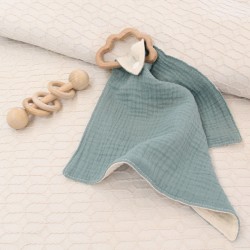 Muslin Soothing Doekie Blue