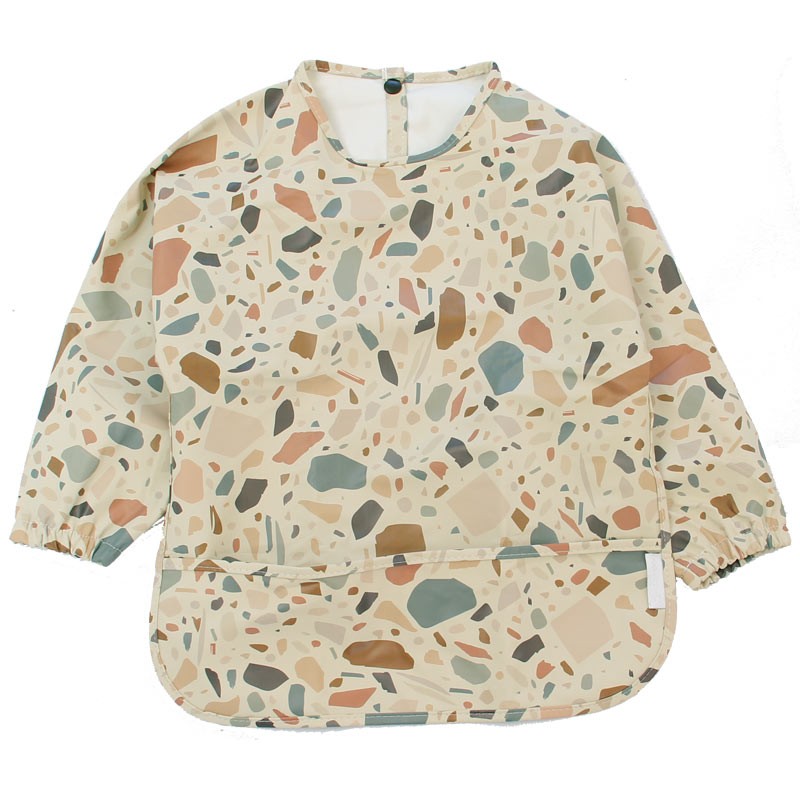 Waterproof Apron Bib Terrazzo