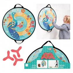 Magnetic Disker Game Peacock by Scratch Europe