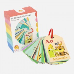 Alphabet Flash Cards Animal ABC by Tiger Tribe