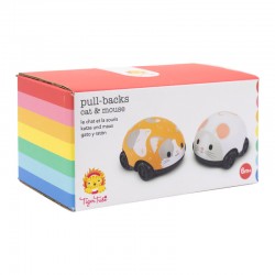 Pull Backs Cat & Mouse by Tiger Tribe