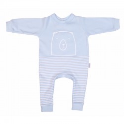 Cotton Sleepsuit 0 - 3 Months Bear