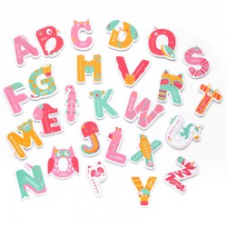 Floating ABC Foam Bath Letters Pink by Stephen Joseph