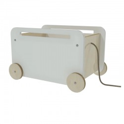Lexi Pull Along Wooden Toy Box