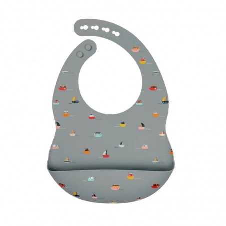 Silicone Pocket Bib Boats
