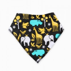 Organic Cotton Bandanna Bib Safari