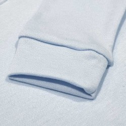 Cotton Footy Romper 0 - 3 Months Blue