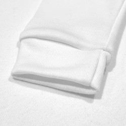 Cotton Footy Romper 0 - 3 Months White